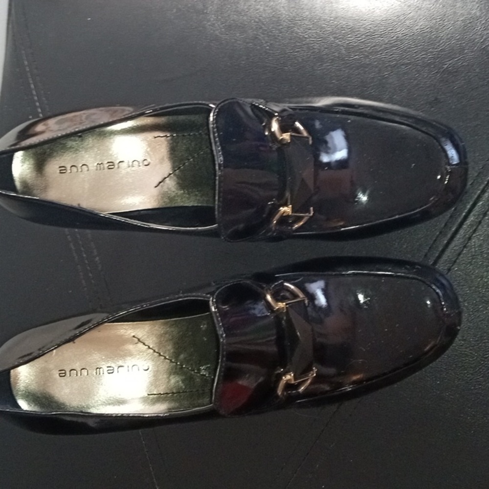 Ann Marino Patent Leather Heel